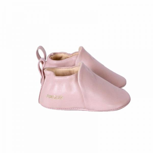 Chaussures Bébé/Enfant | Poudre Organic Chaussons Craie Rose
