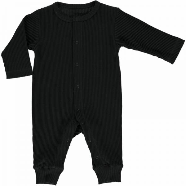 Pyjamas Bébé | Poudre Organic Pyjama Airelle Côtelé Pirate Black
